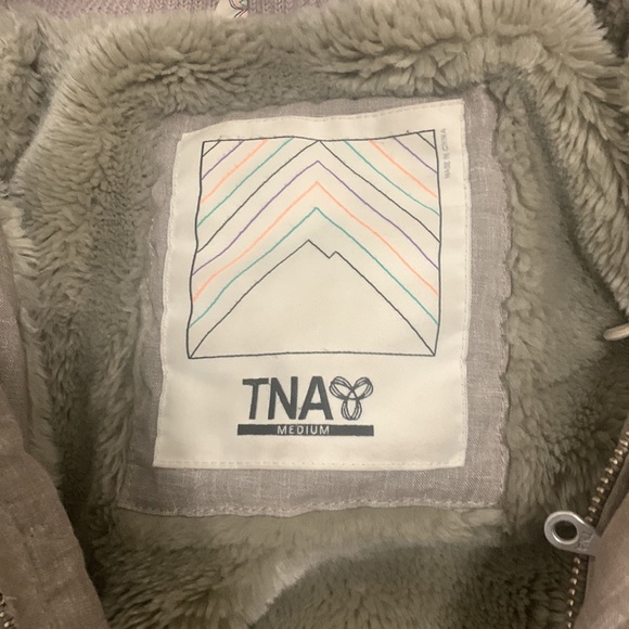 TNA Winter Jacket Taupe - Picture 2 of 4